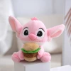 Hamburg Stitch Creative 4-inch plush pendant, claw machine doll, key pendant, car schoolbag hanging decoration, gift, cartoon transformation keychain, dress-up doll pendant, plush toy, cute wholesale Specification image